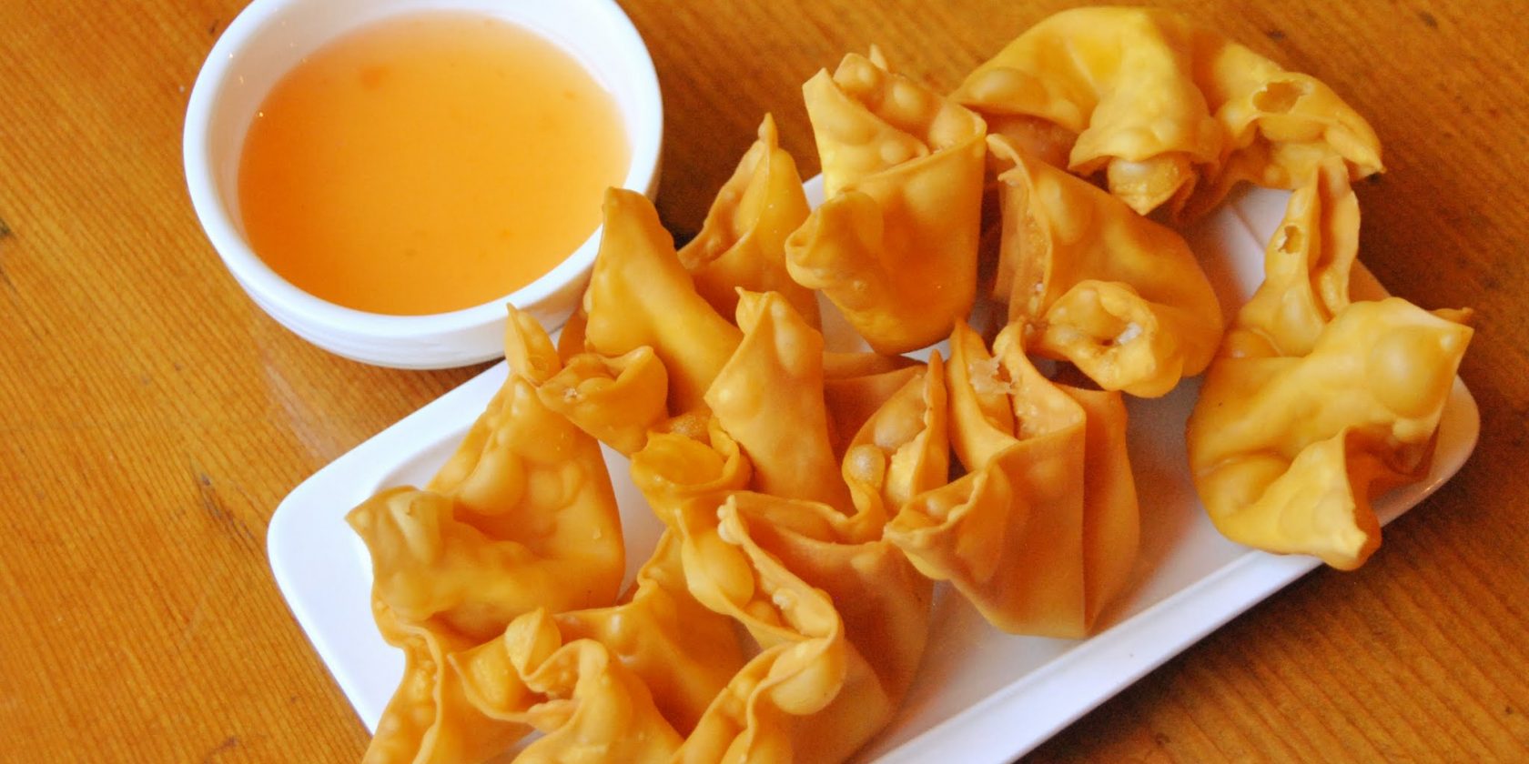 A18. 蟹角	 	Crab Rangoons (8)