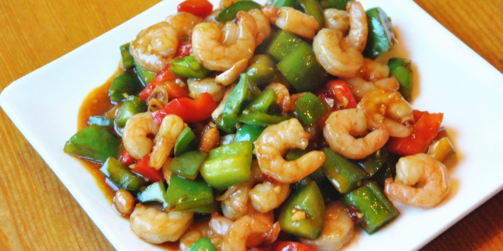 SD11. 宫保虾仁 		Kung Pao Shrimp