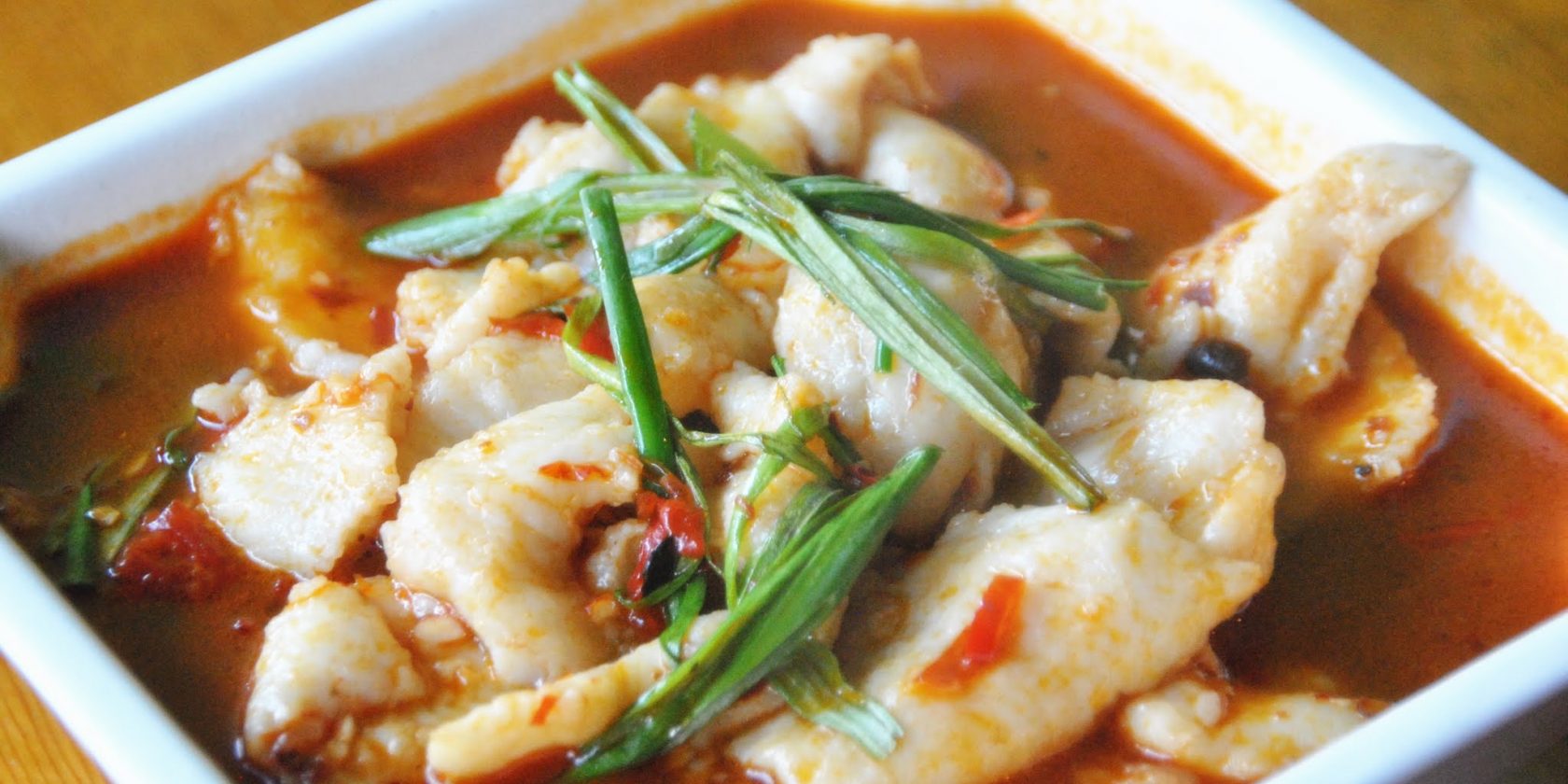 SD22. 水煮鱼片 		Fish Filet in Hot Chili Oil